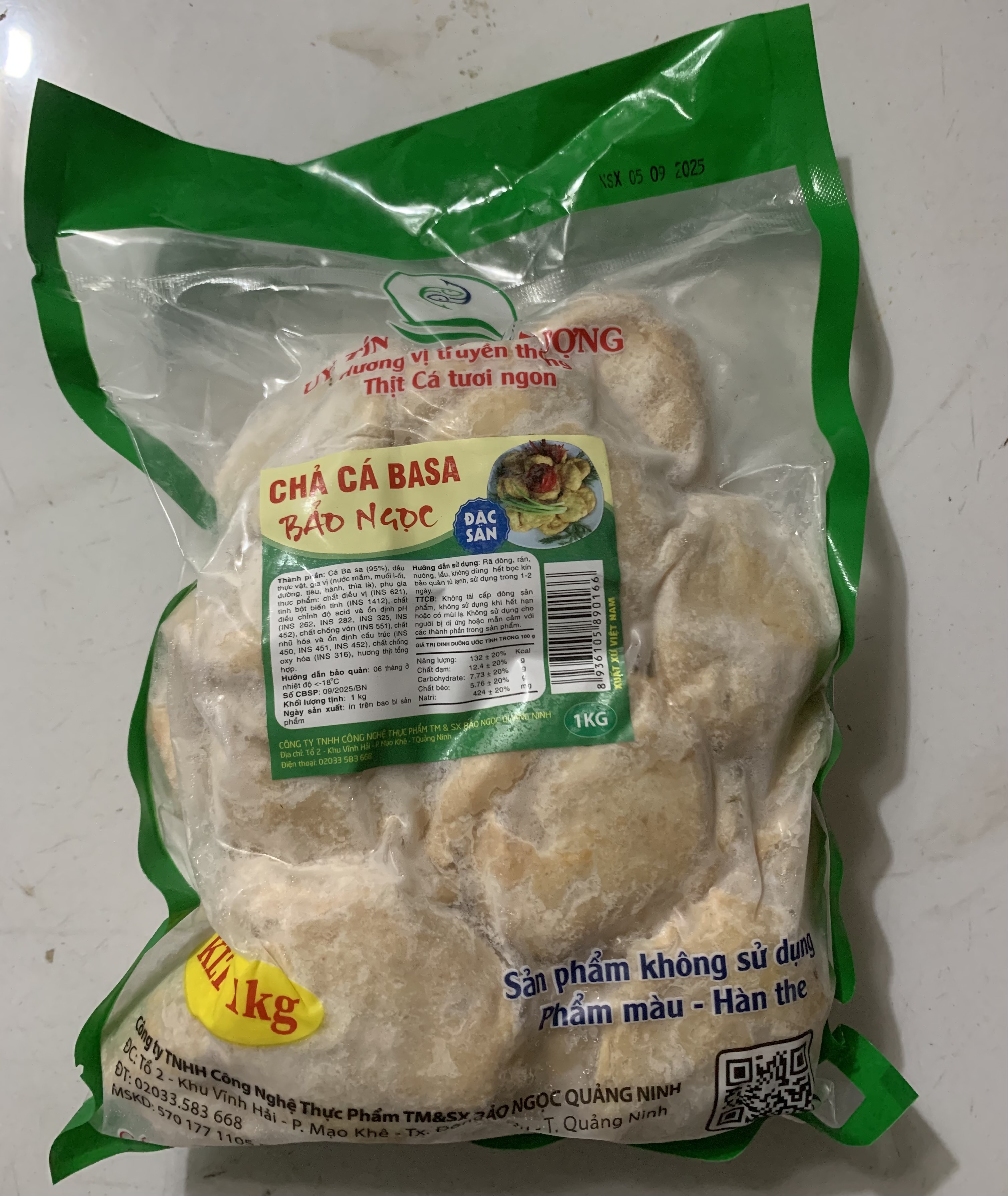 Chả cá basa Bảo Ngọc