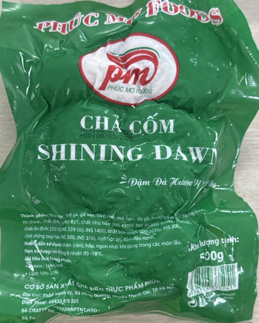 Chả cốm Shining Dawn