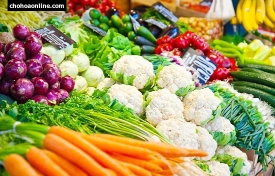 Rau củ quả tươi