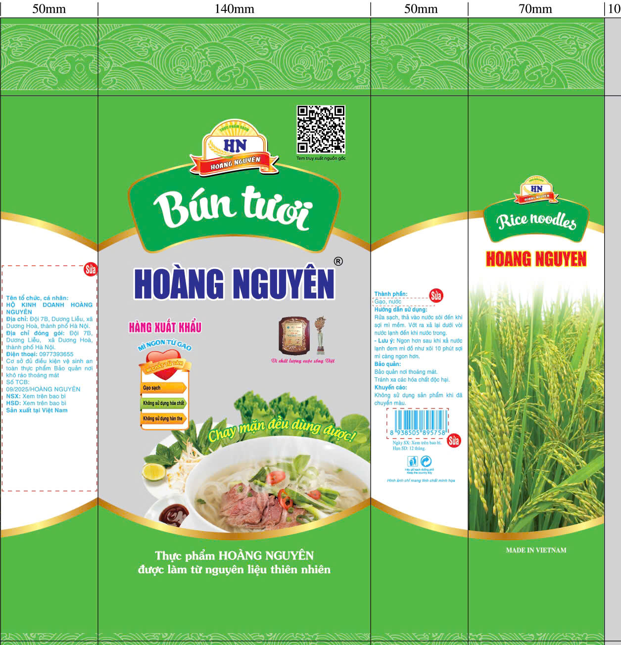Bún tươi Hoàng Nguyên