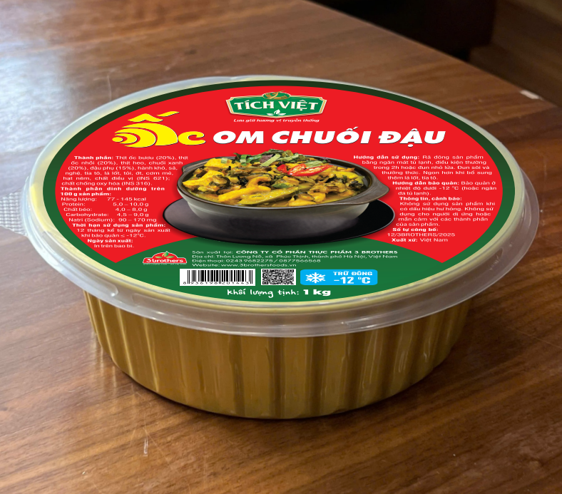 ỐC OM CHUỐI ĐẬU