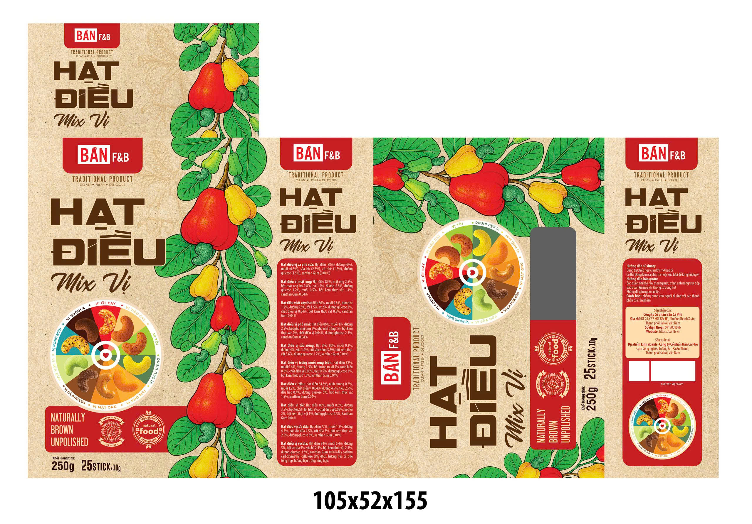 HẠT ĐIỀU MIX VỊ