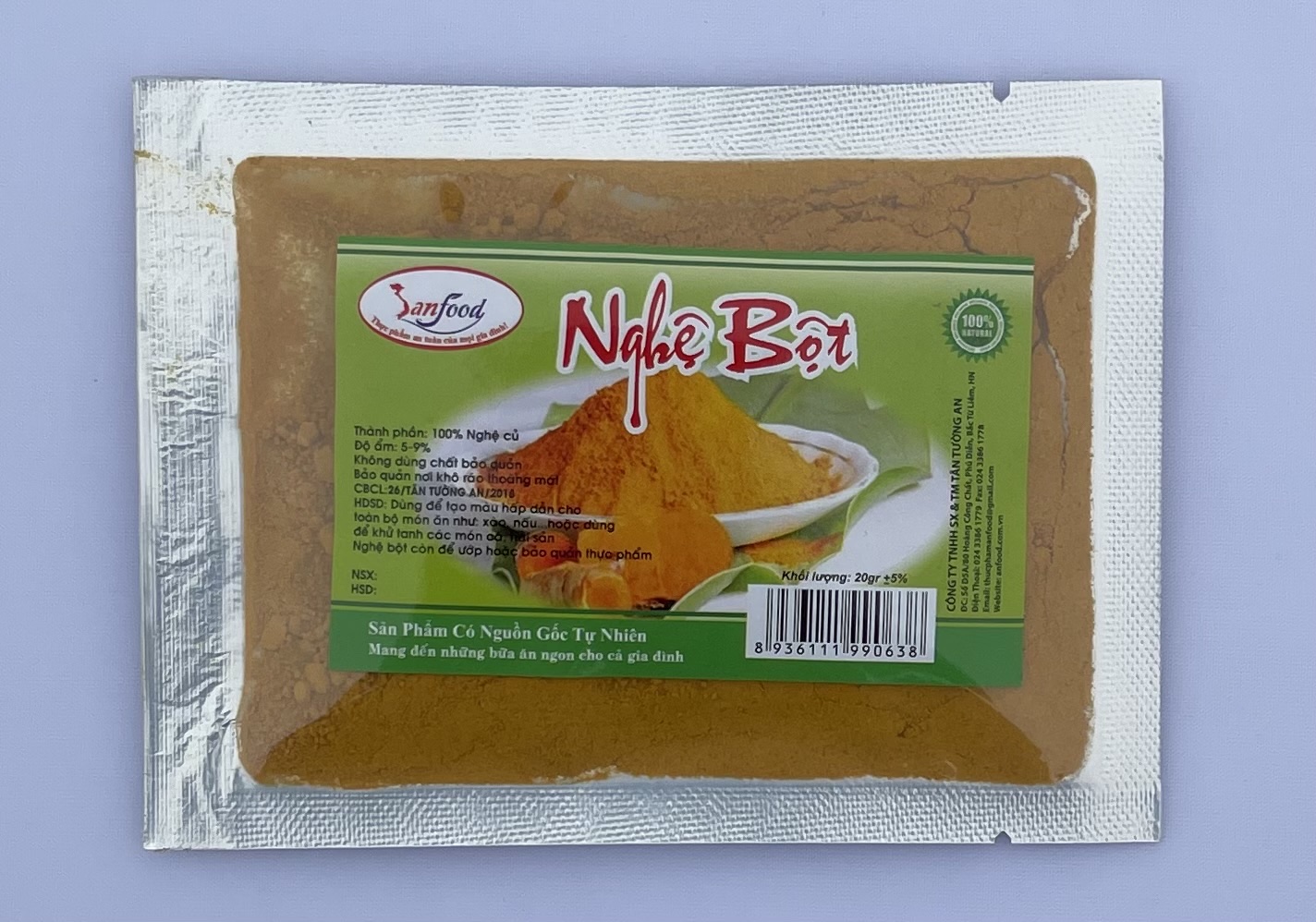 NGHỆ BỘT (BỘT NGHỆ)