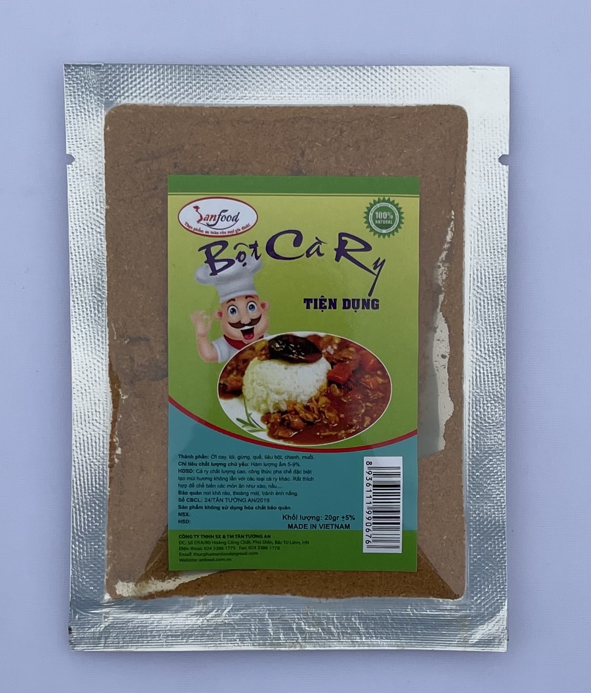 BỘT CARY (gia vị tẩm ướp Thịt, Cá, Hải sản)