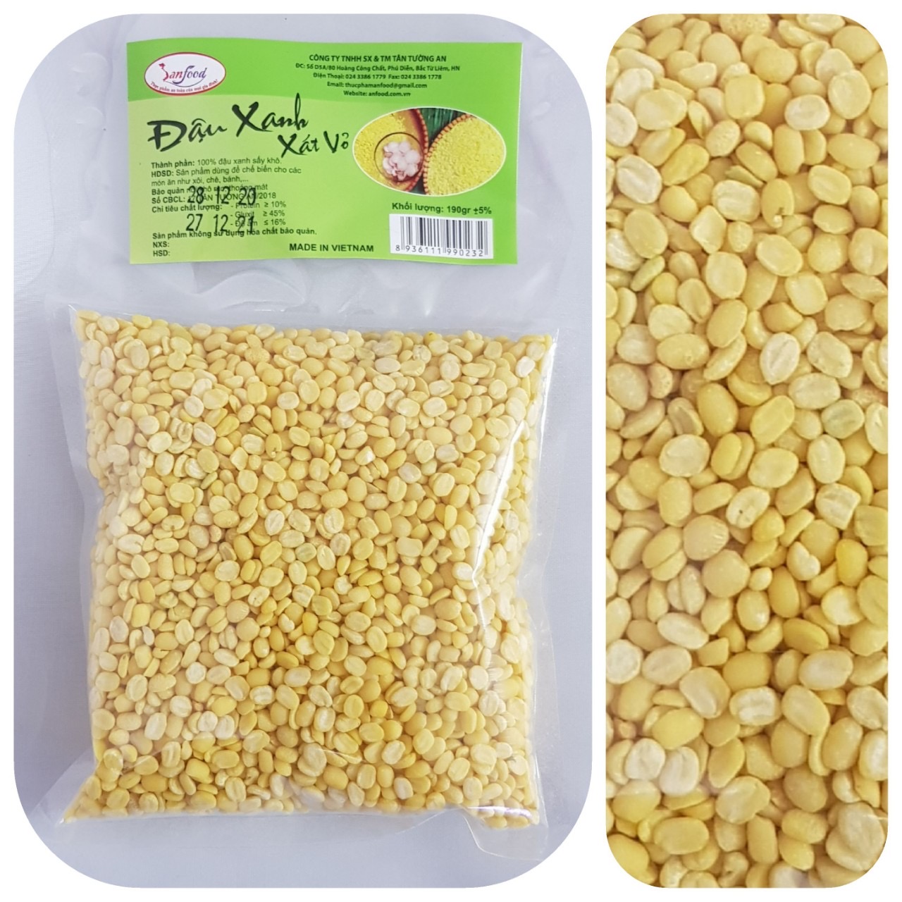 ĐẬU XANH (ĐỖ XANH)