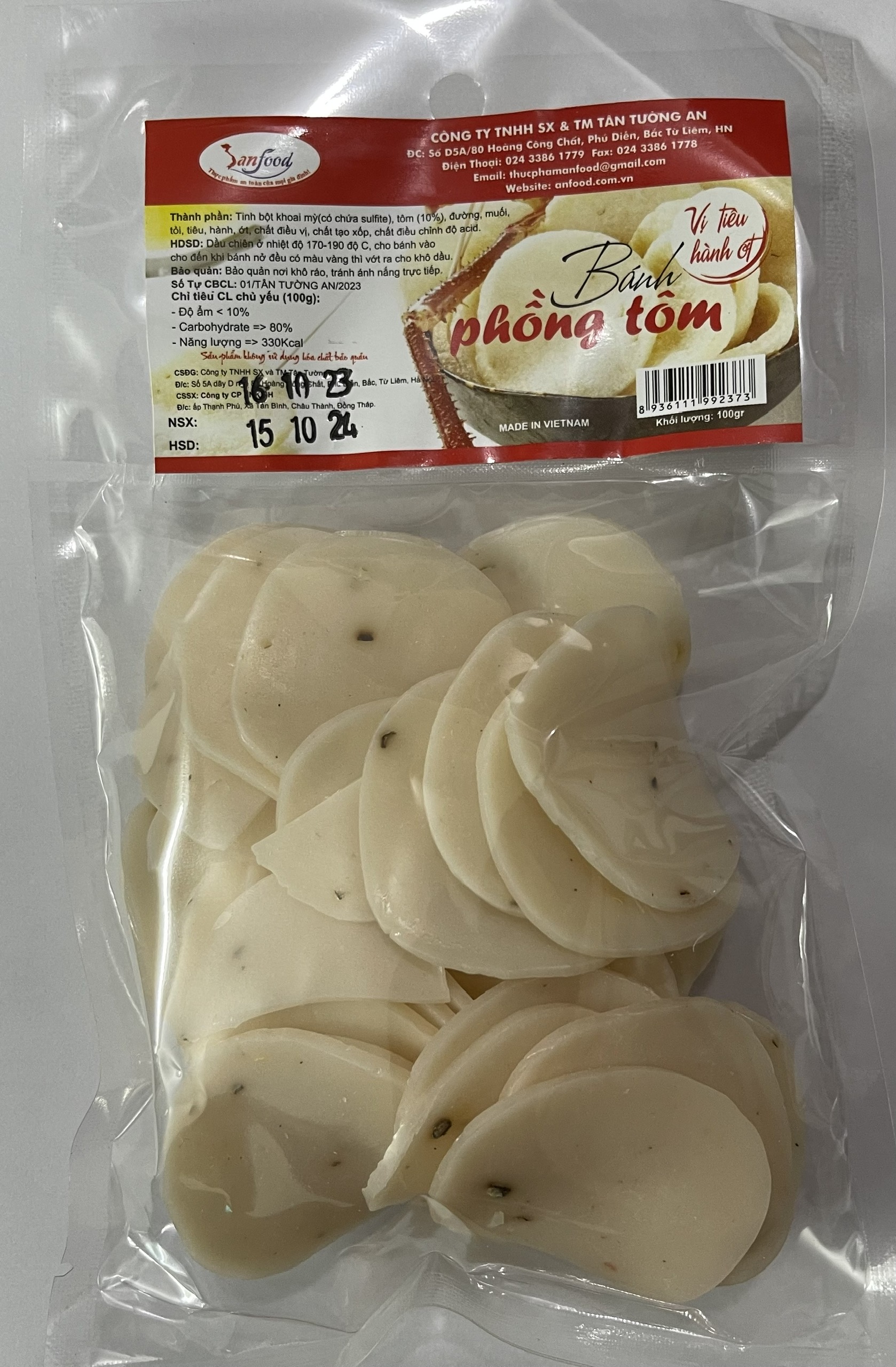 BÁNH PHỒNG TÔM