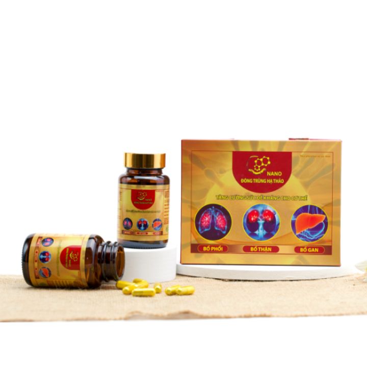 Viên nang nano đông trùng hạ thảo
