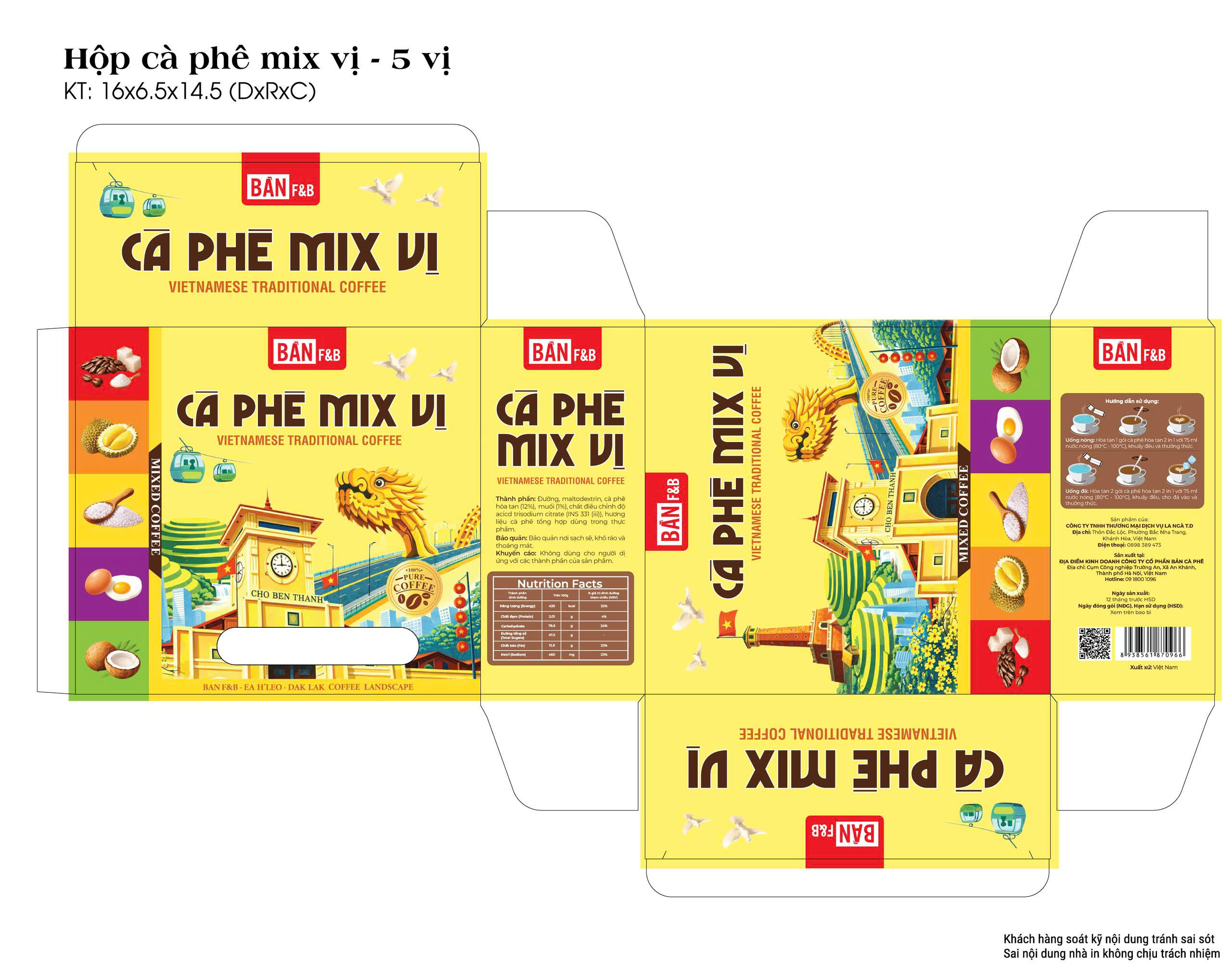 CÀ PHÊ MIX VỊ