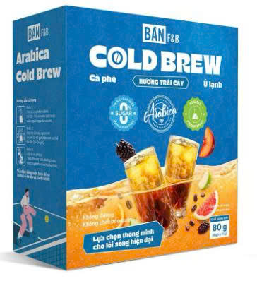 CÀ PHÊ Ủ LẠNH HƯƠNG TRÁI CÂY NHIỆT ĐỚI