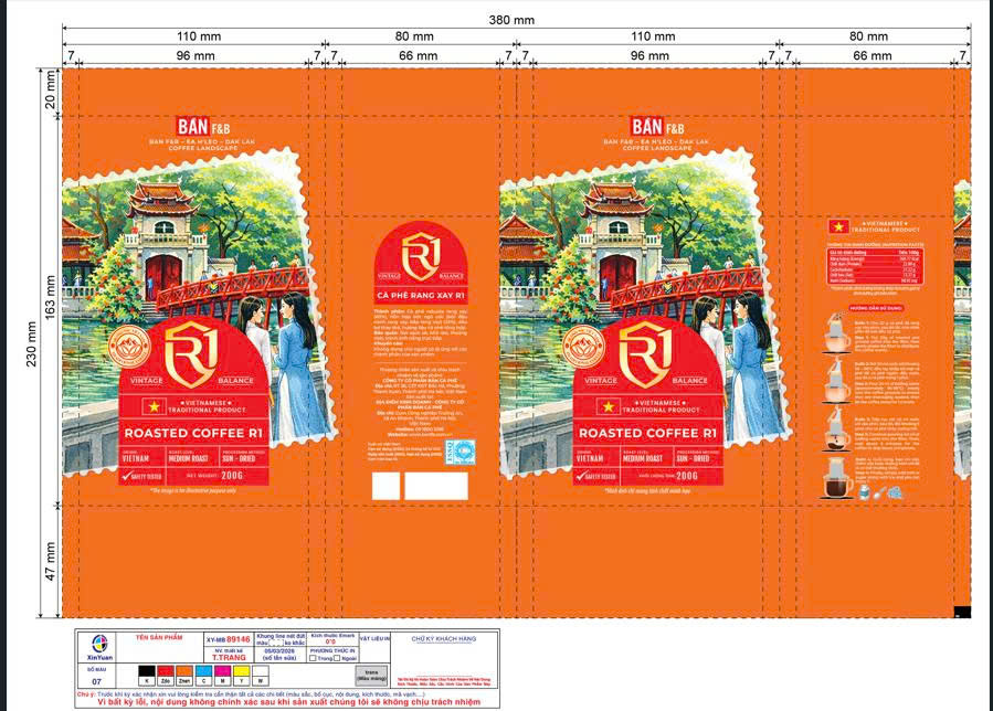 CÀ PHÊ RANG XAY R1