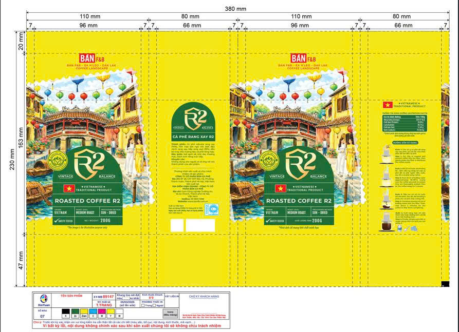 CÀ PHÊ RANG XAY R2
