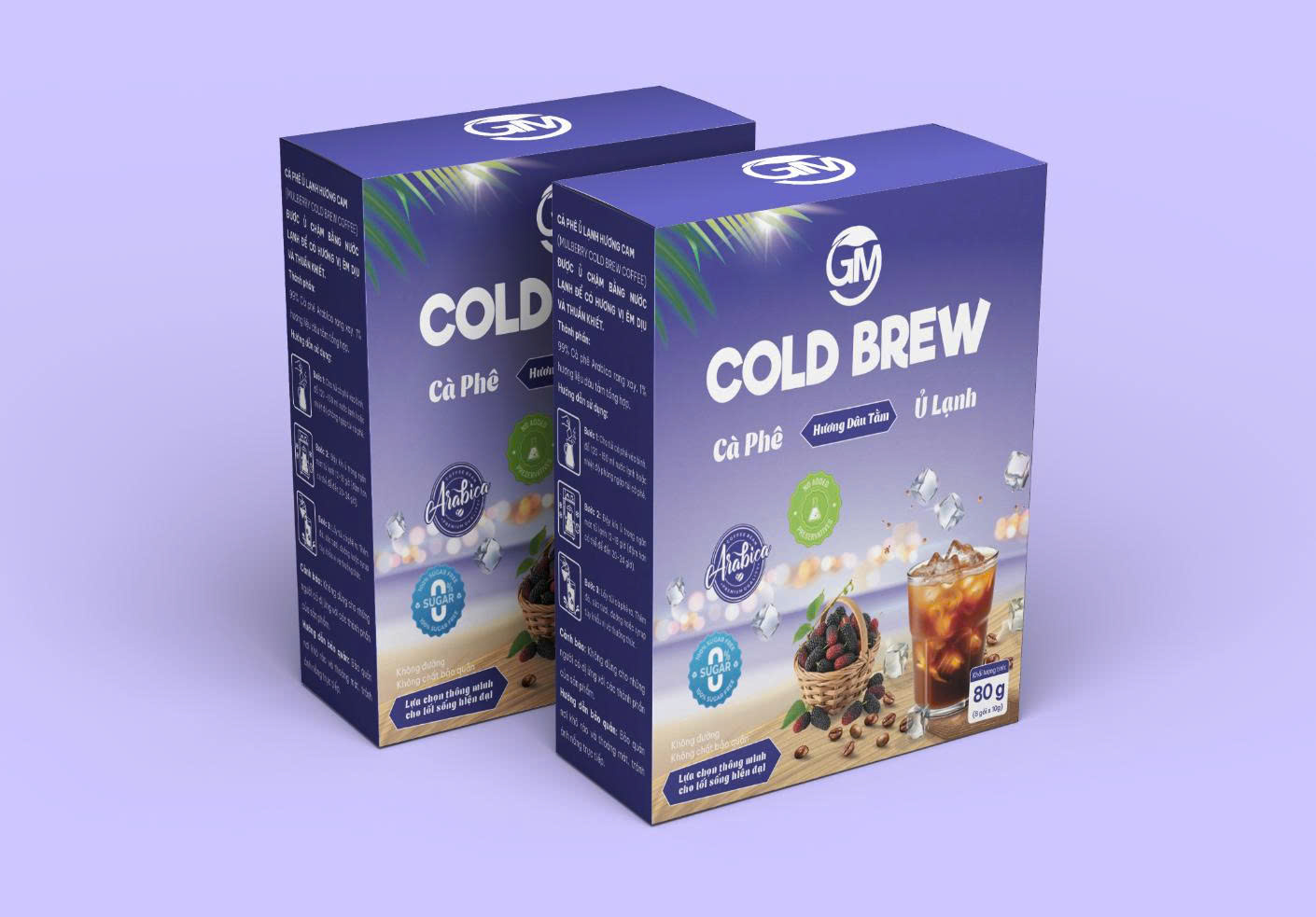 CÀ PHÊ Ủ LẠNH HƯƠNG DÂU TẰM (LH)