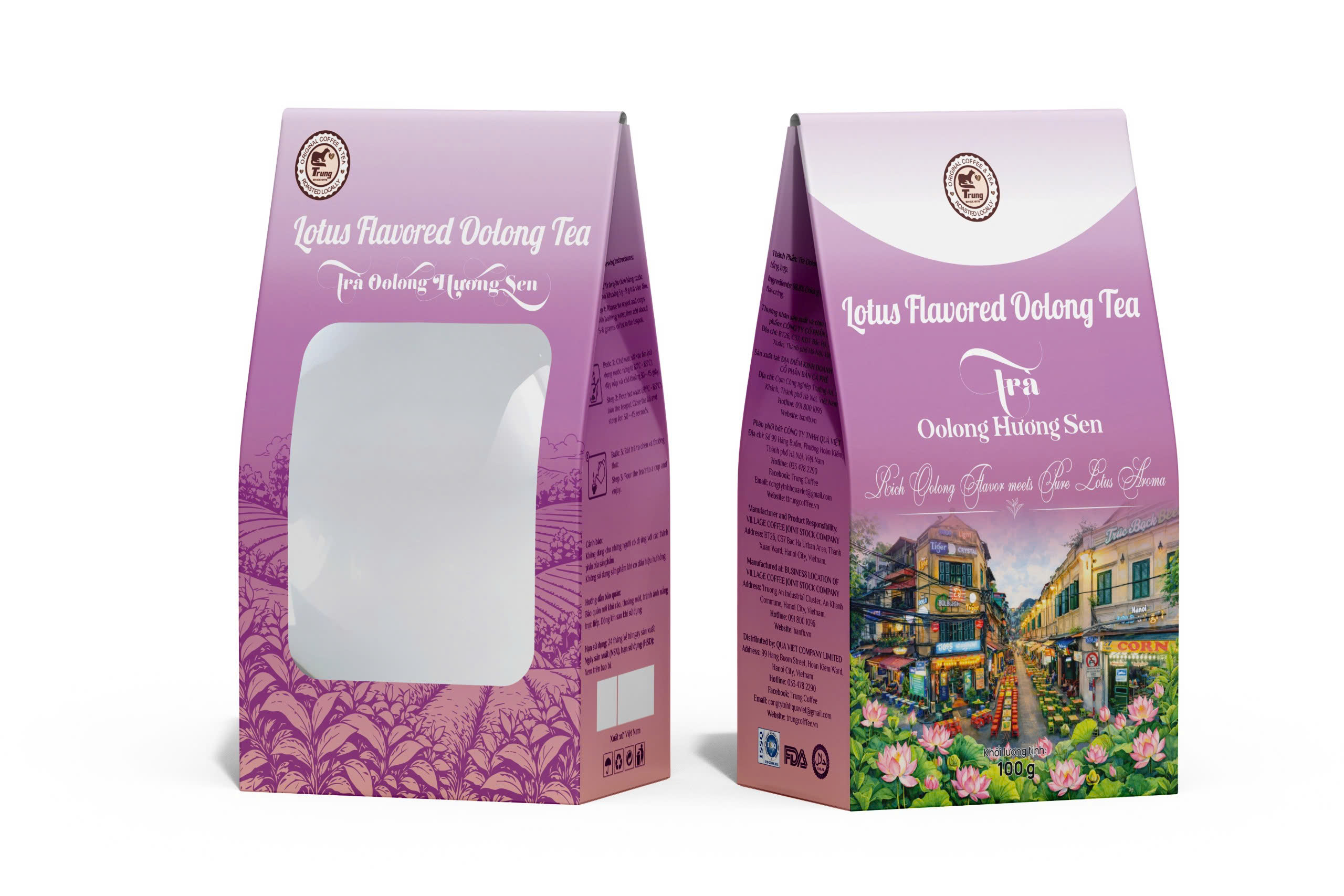 TRÀ OOLONG HƯƠNG SEN 300 G