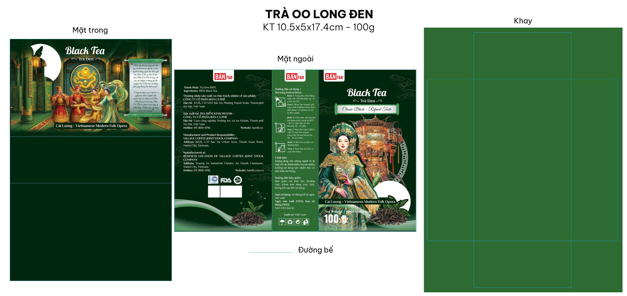 HỘP TRÀ ĐEN 100 G