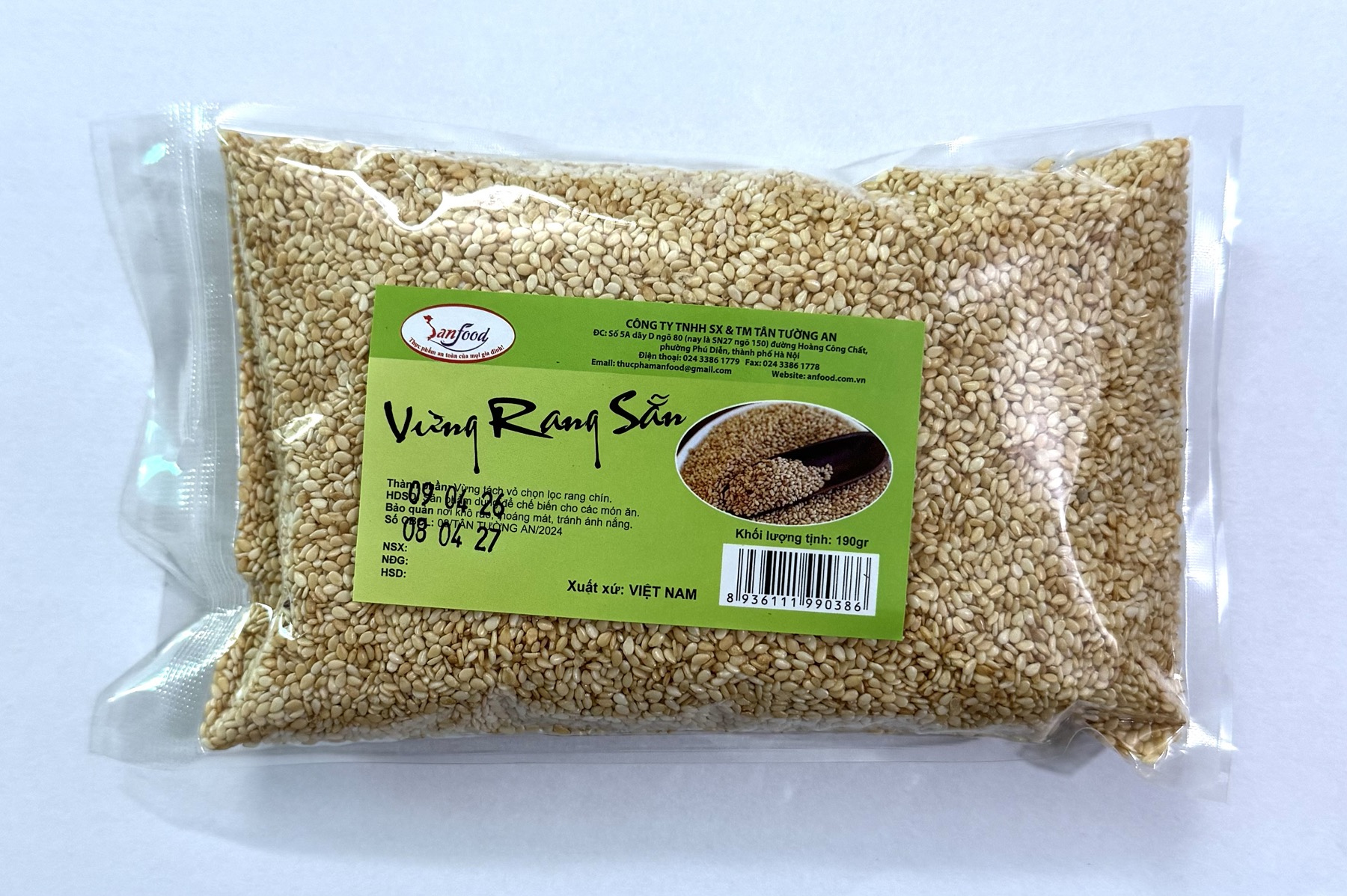 HẠT VỪNG (ĐÃ RANG CHÍN)