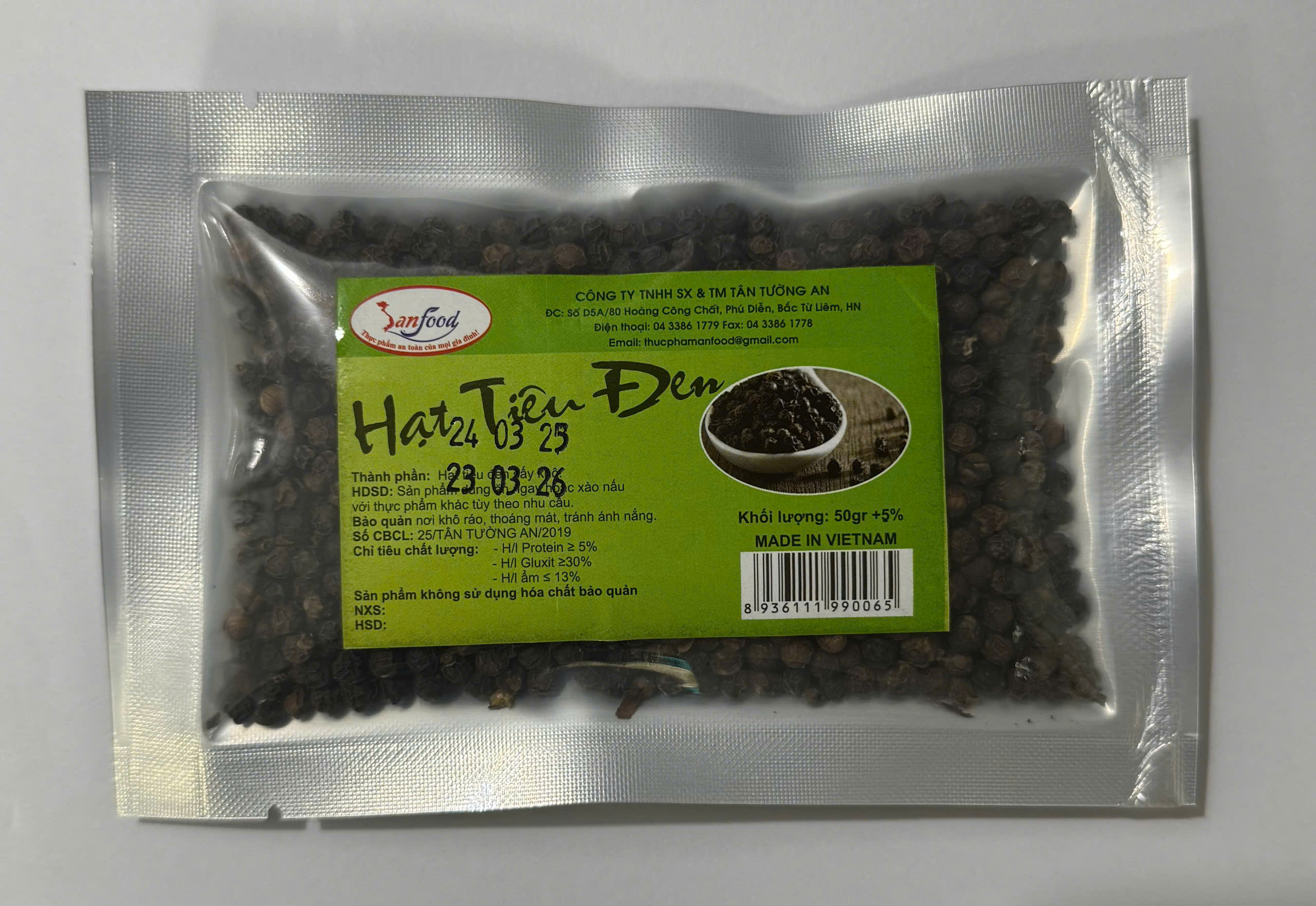 HẠT TIÊU (NGUYÊN HẠT)