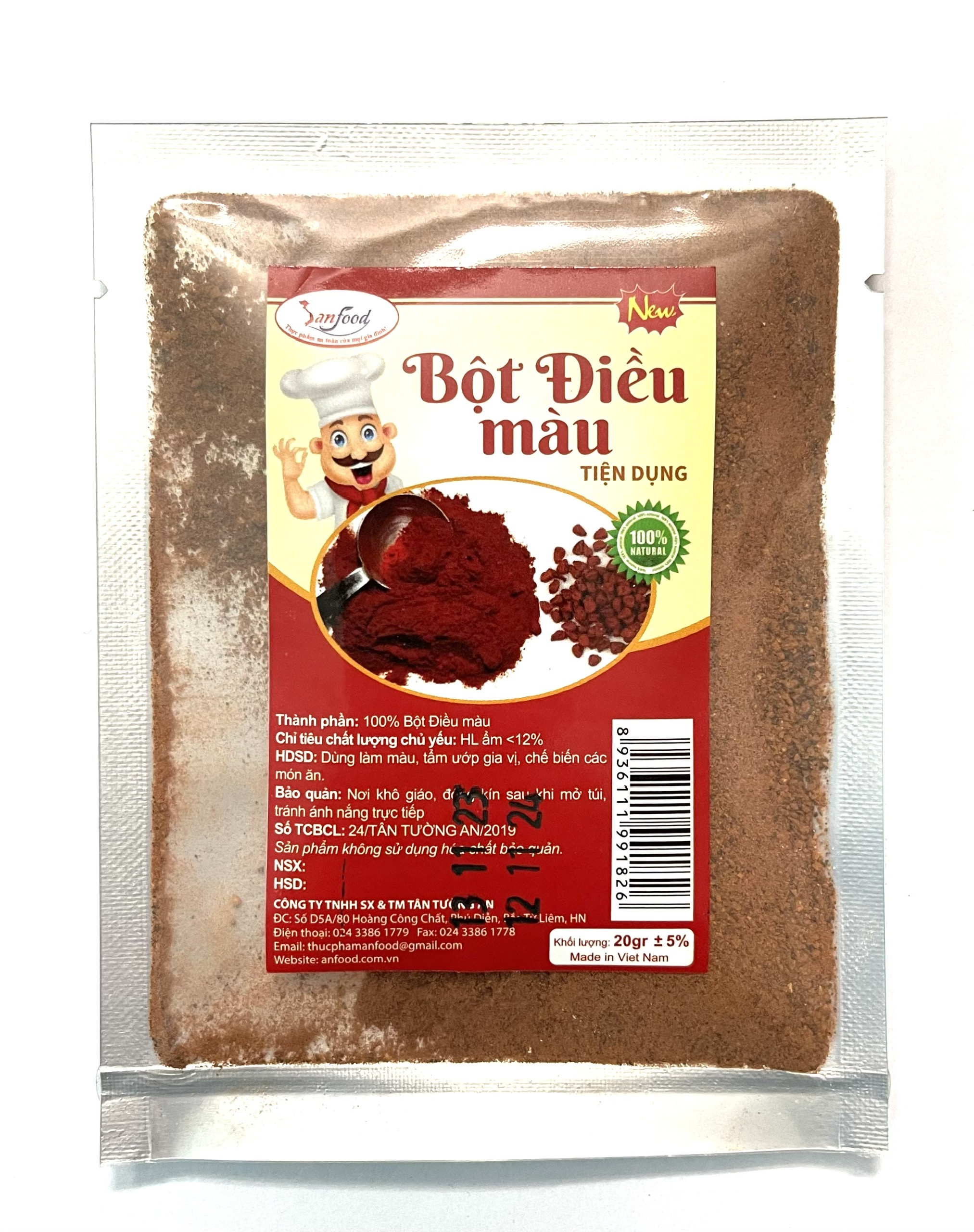 BỘT HẠT ĐIỀU MÀU