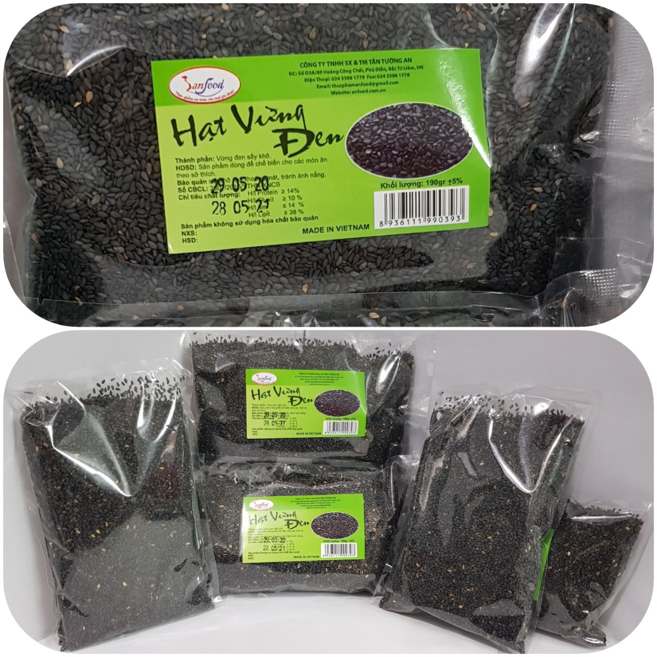 HẠT VỪNG (Vừng đen)