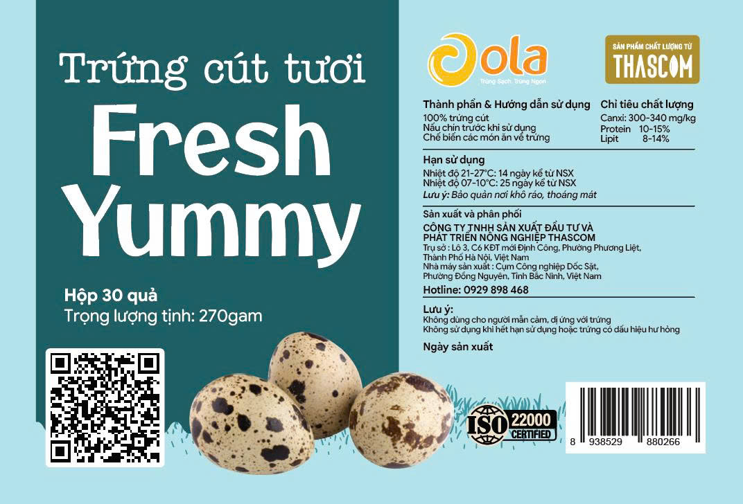 Trứng cút tươi