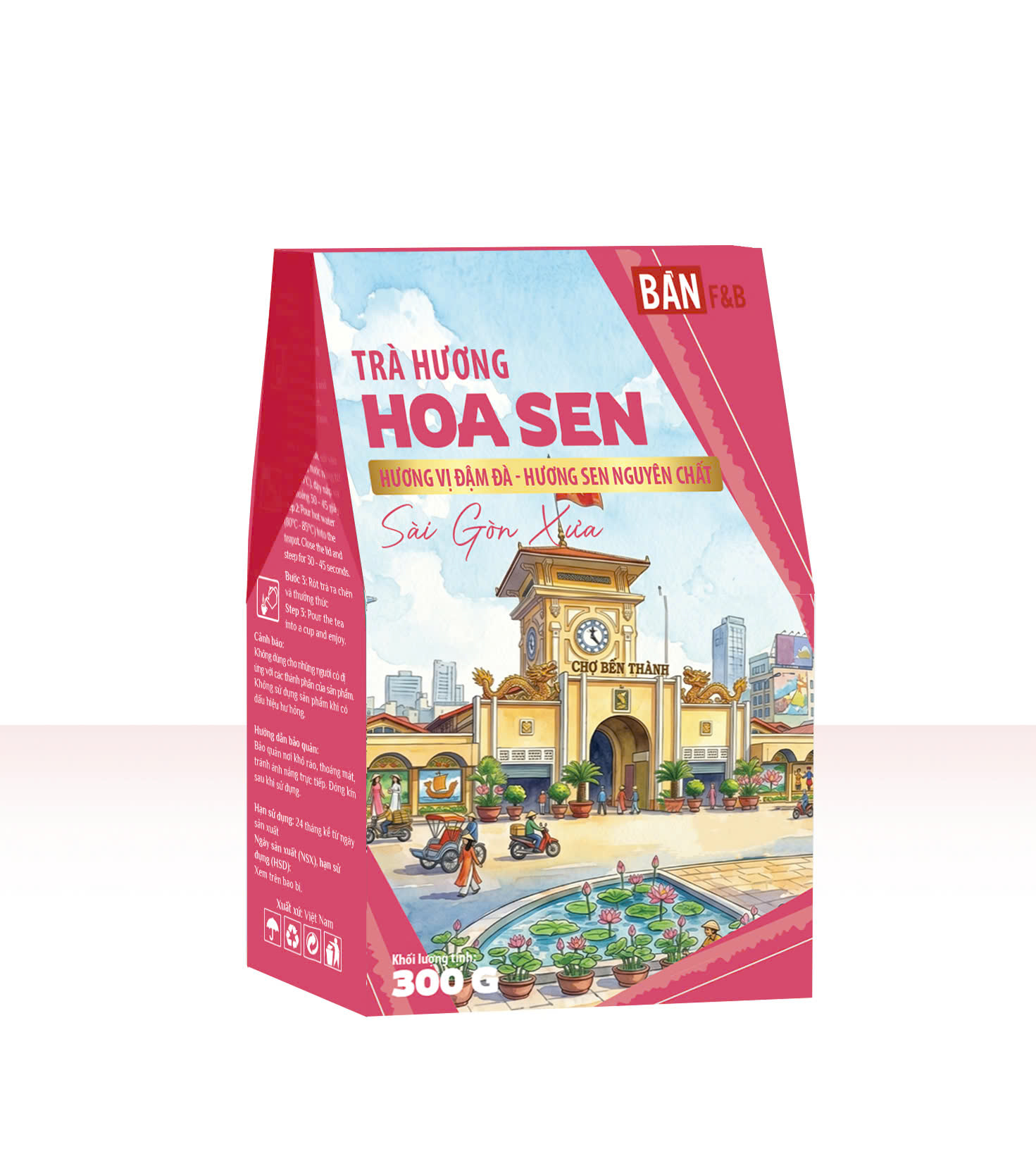TRÀ HƯƠNG HOA SEN 300G