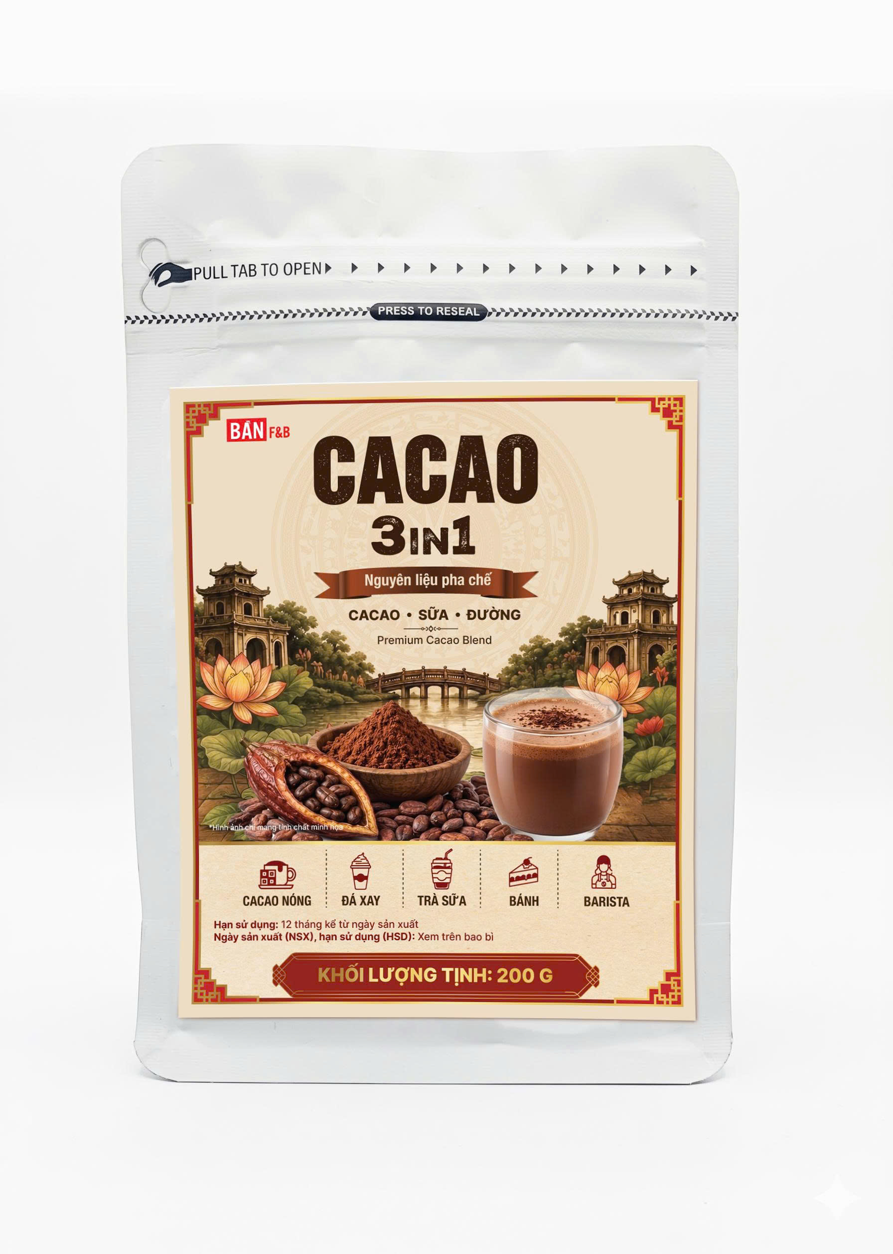 BỘT CACAO 3 IN 1