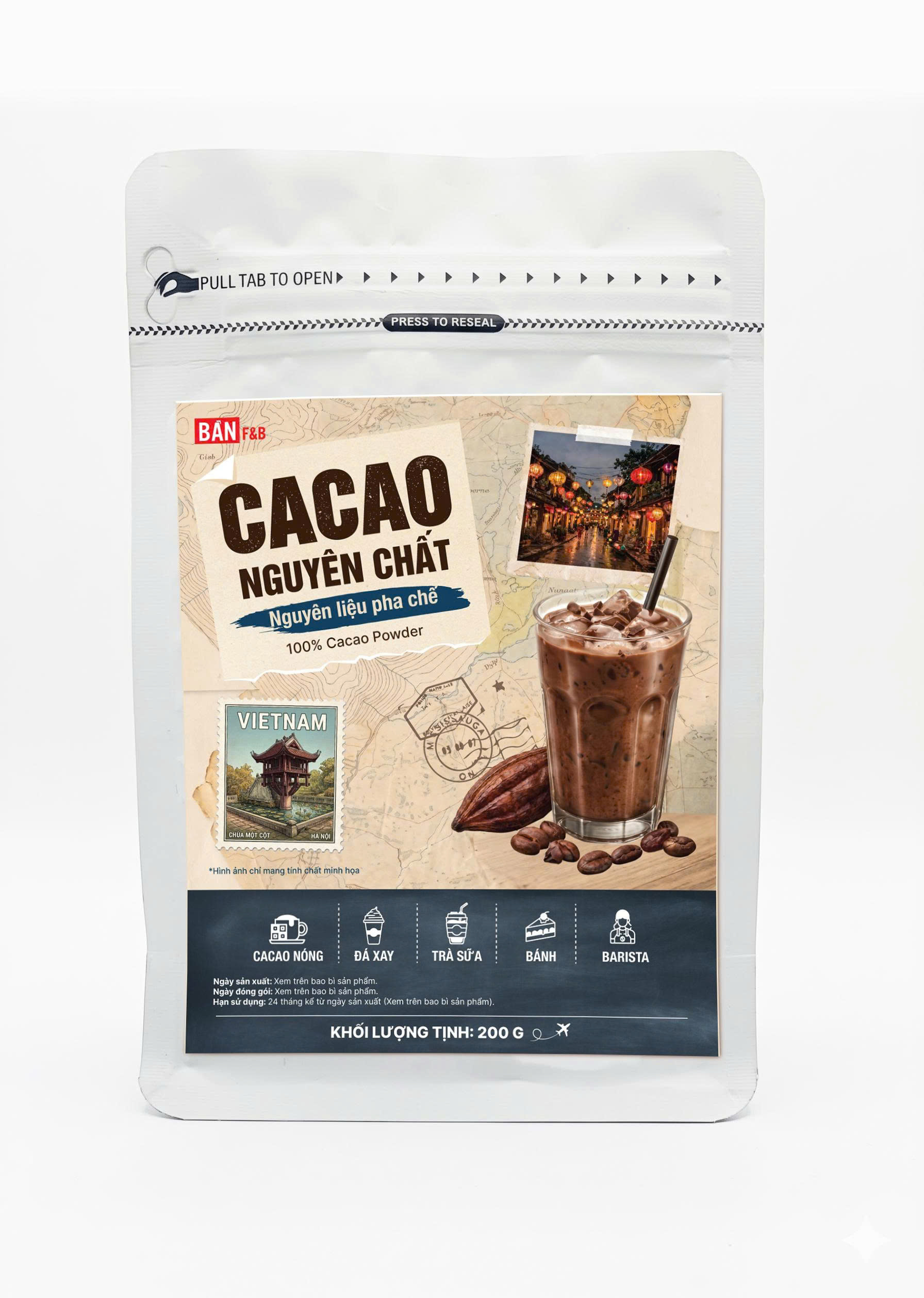 BỘT CACAO NGUYÊN CHẤT
