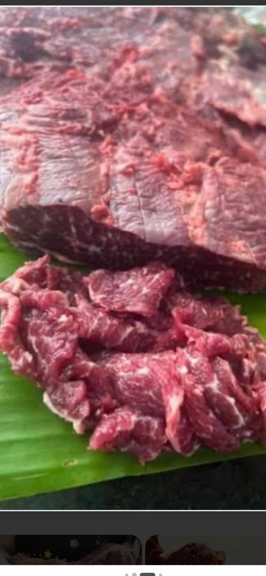 Thịt dẻ quạt bò