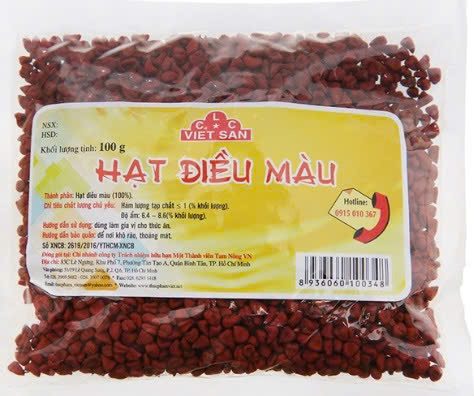 HẠT ĐIỀU MÀU