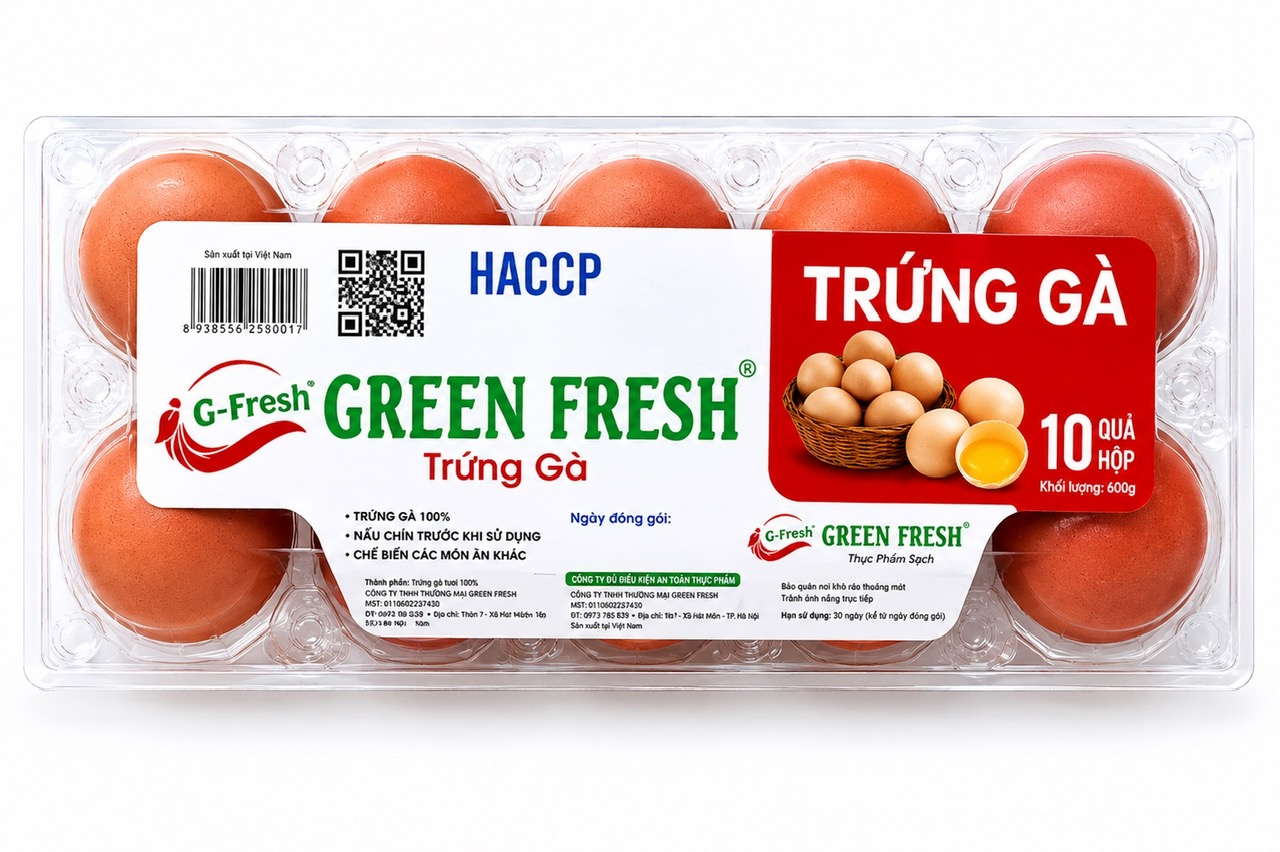 Trứng Gà Công Nghiệp Tươi