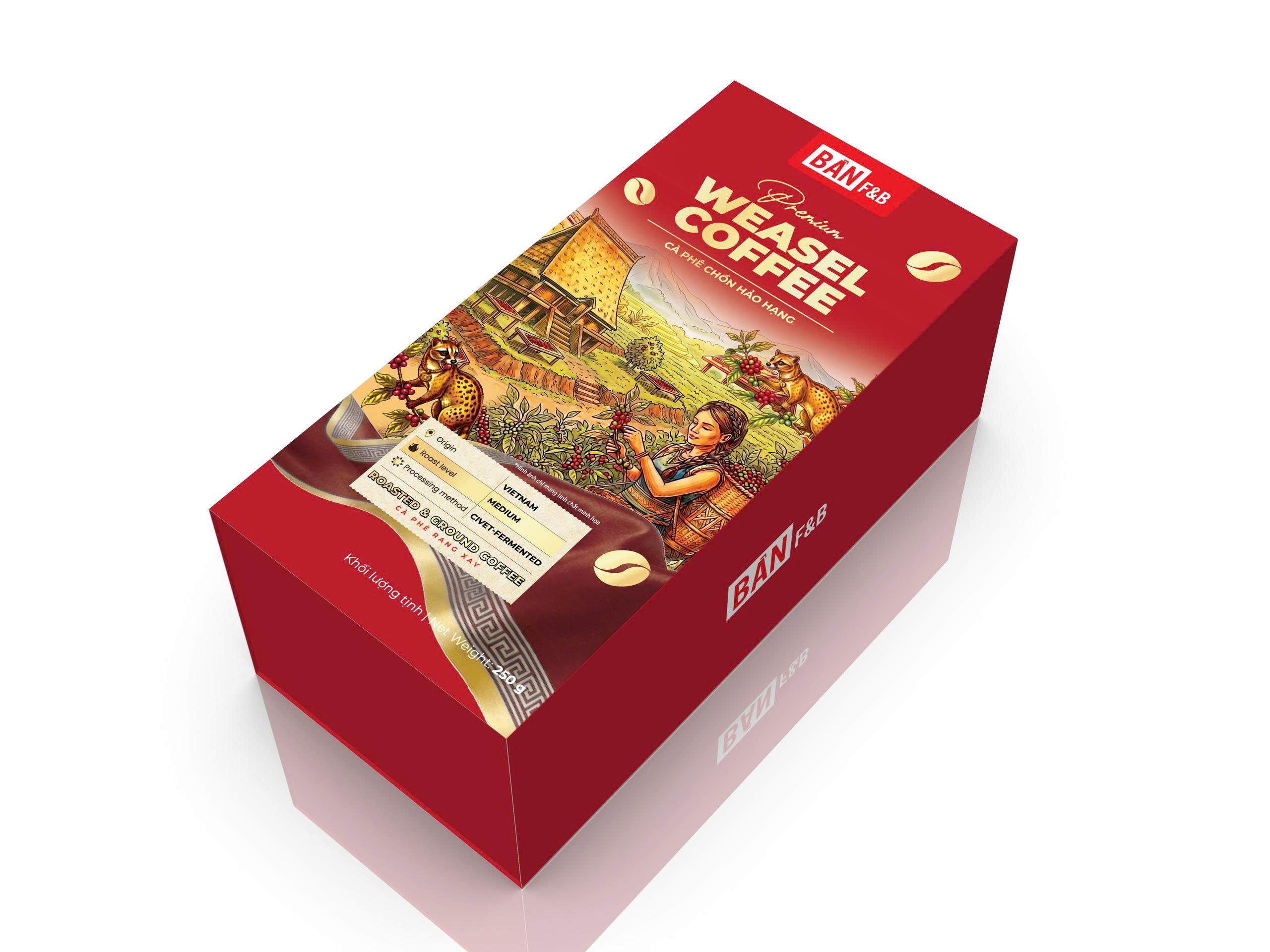 CÀ PHÊ CHỒN HẢO HẠNG 250 G