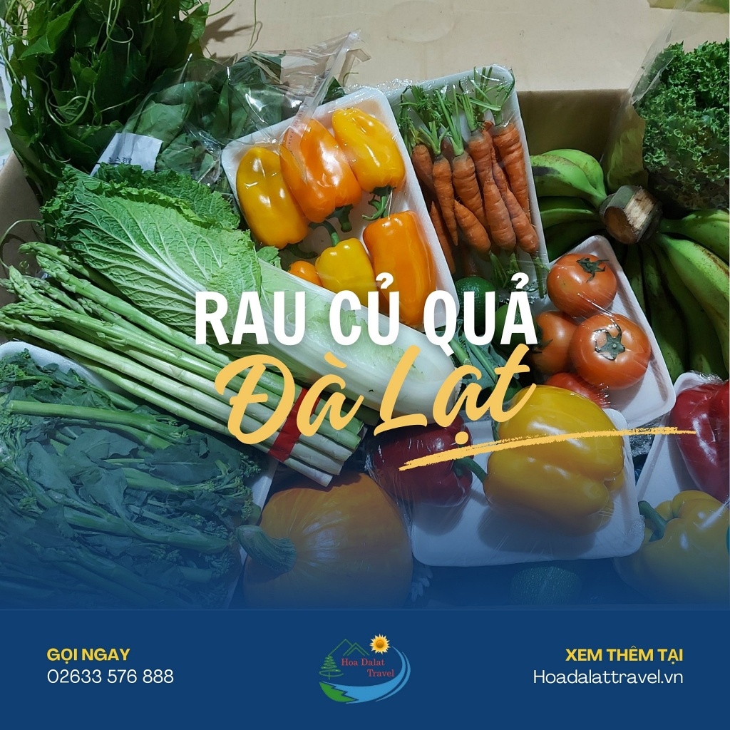 Rau quả Đà Lạt