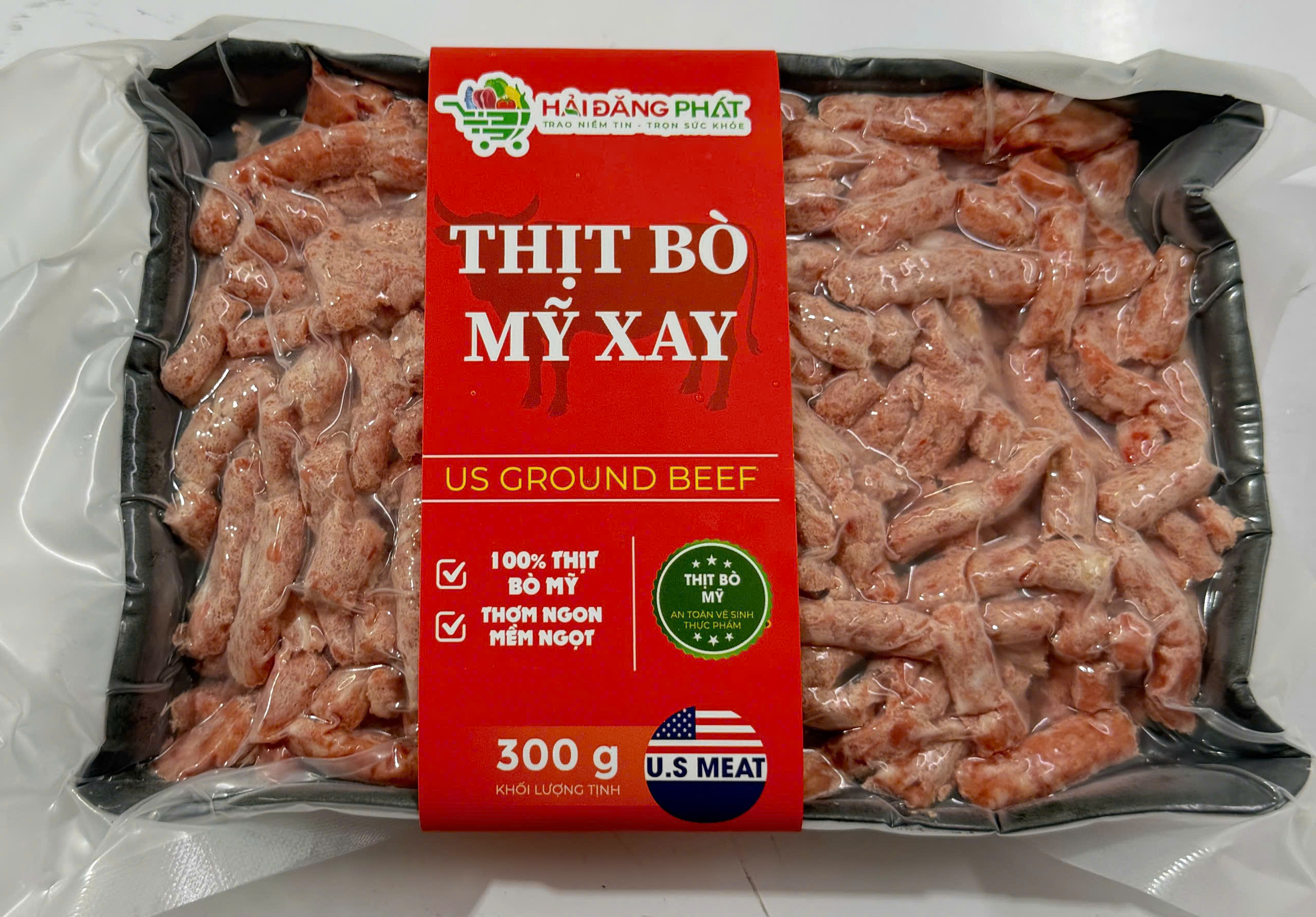 Thịt bò Mỹ xay 300g