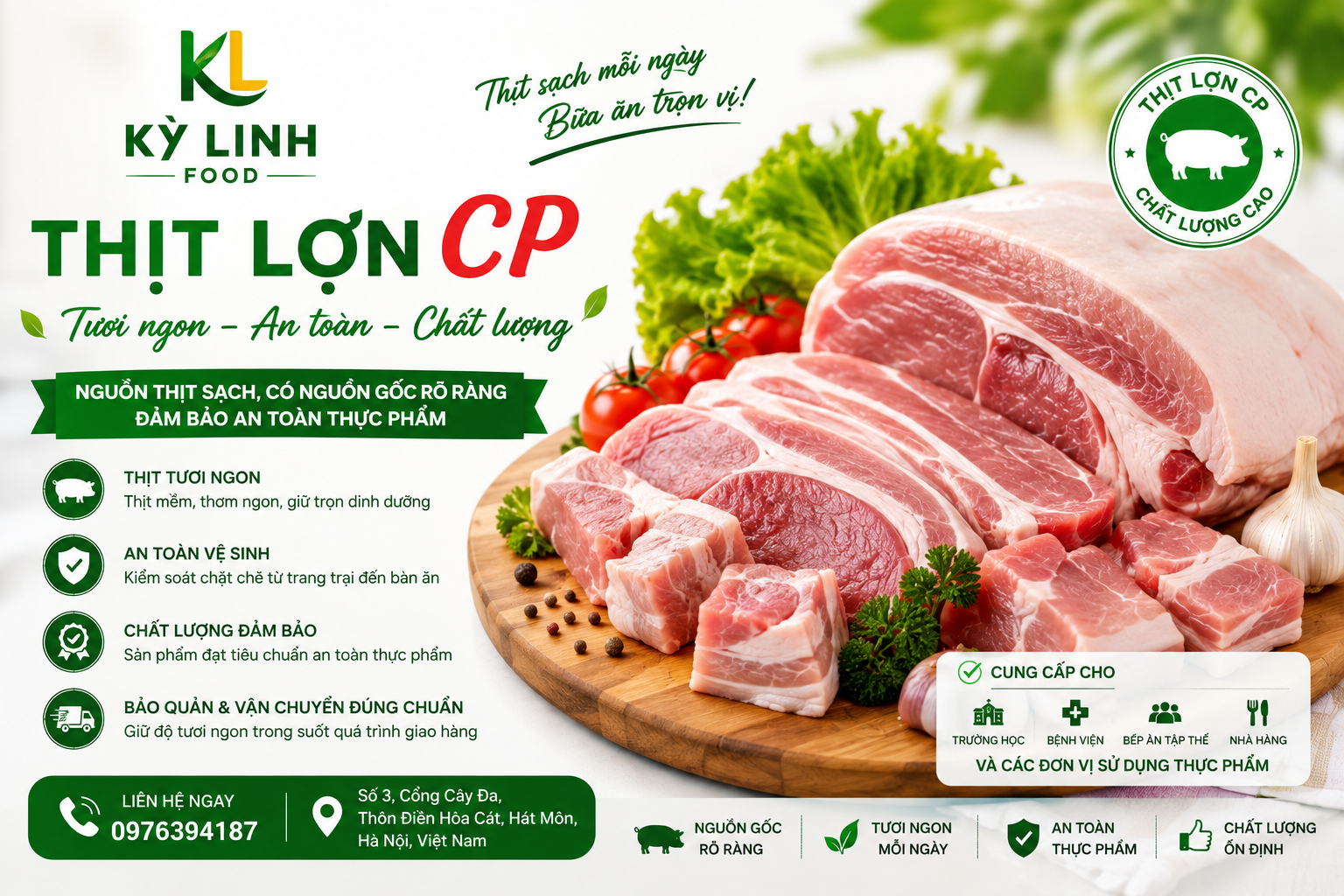 THỊT LỢN CP