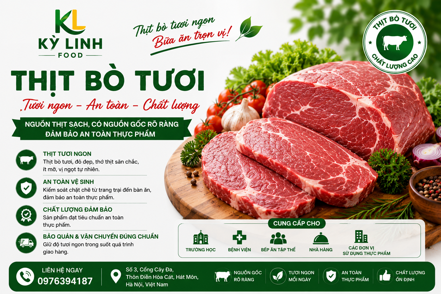 THỊT BÒ