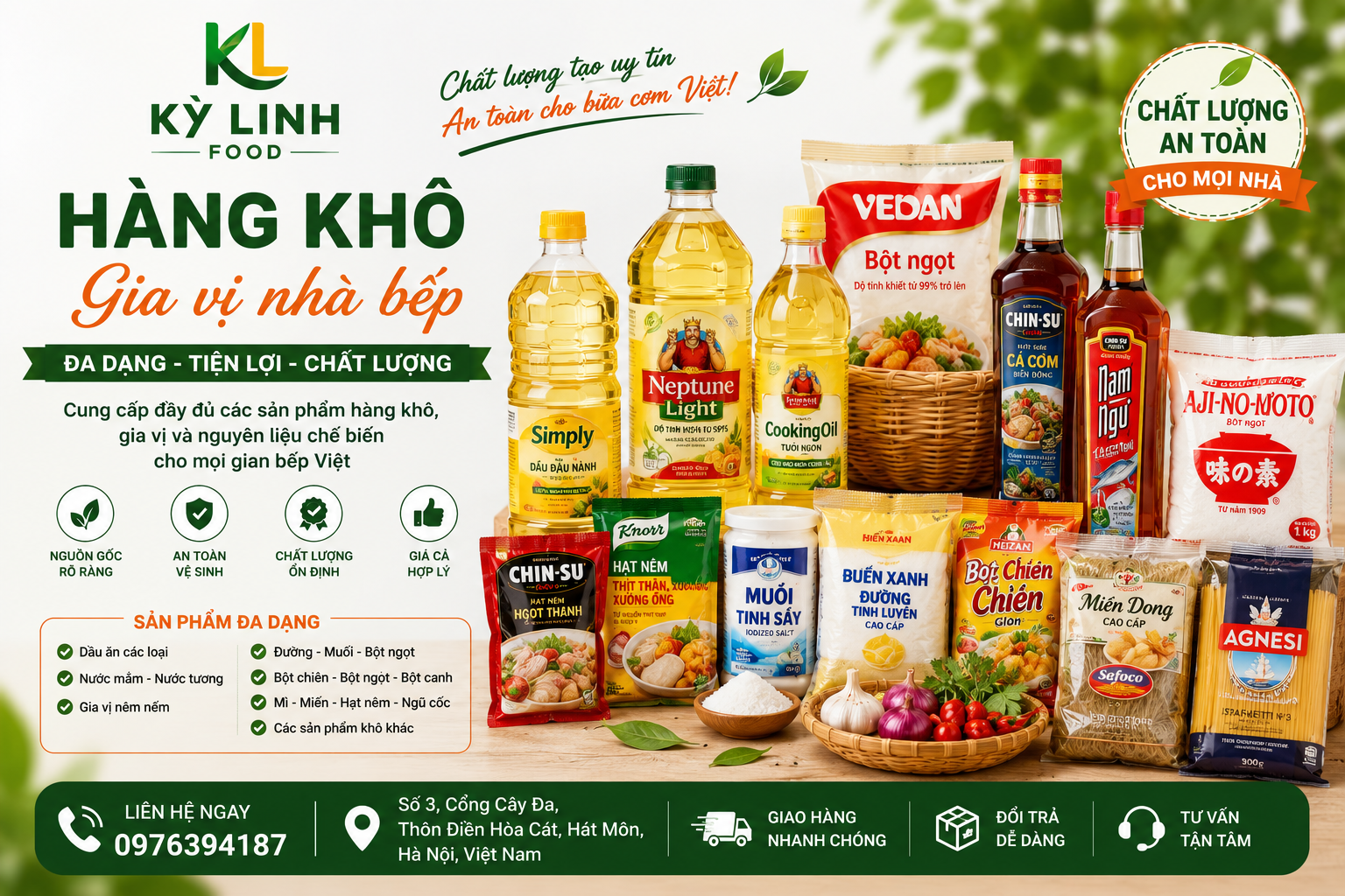 Nông Sản , Hàng Khô