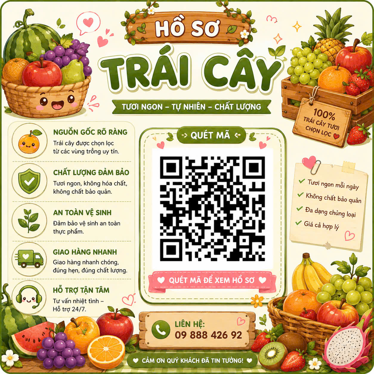 Hồ sơ Trái Cây