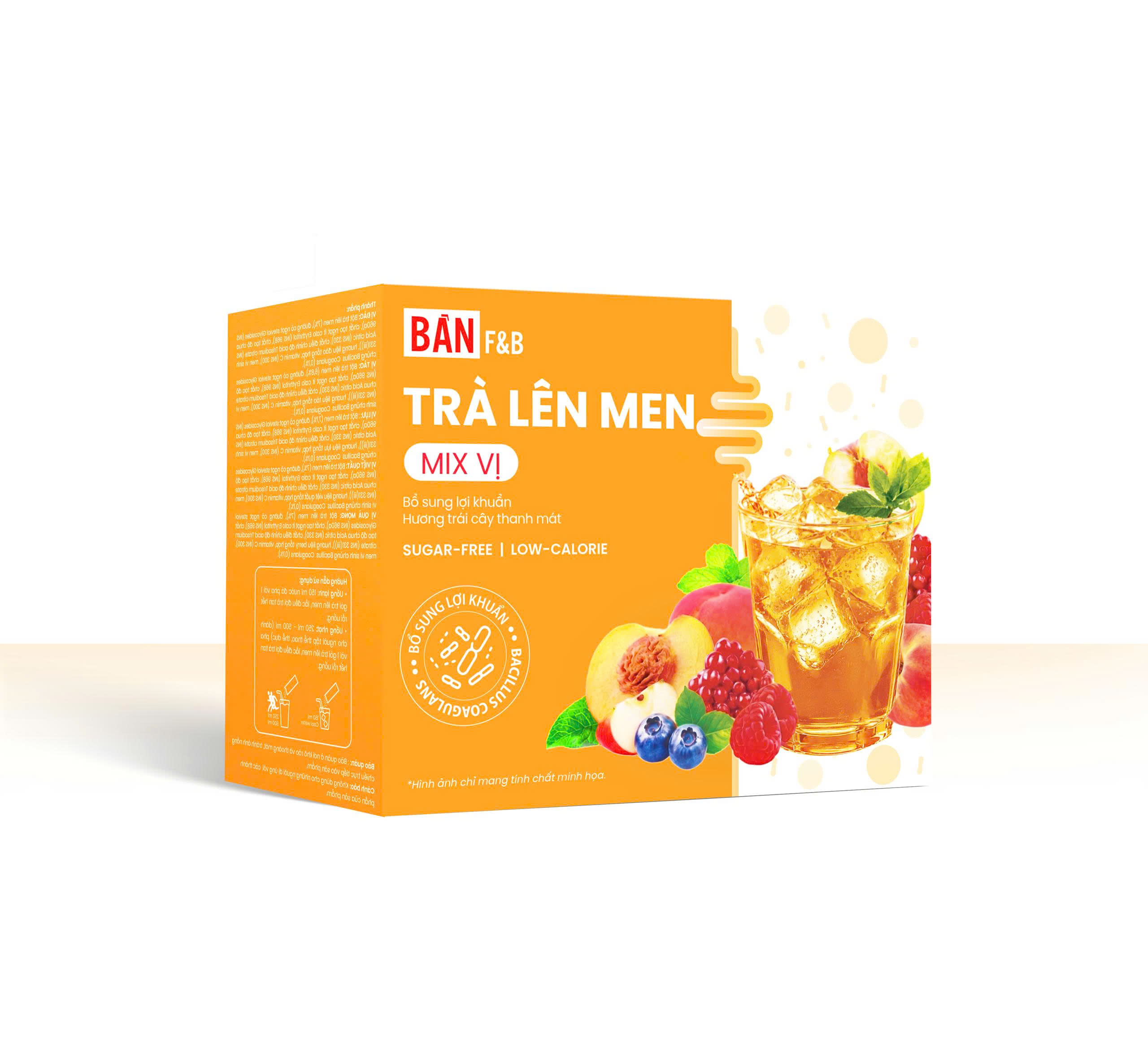 TRÀ LÊN MEN MIX VỊ