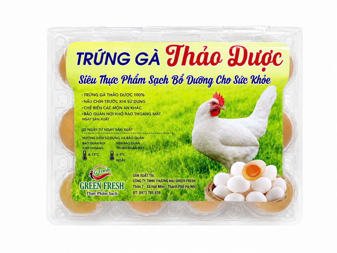 Trứng Gà Thảo Dược
