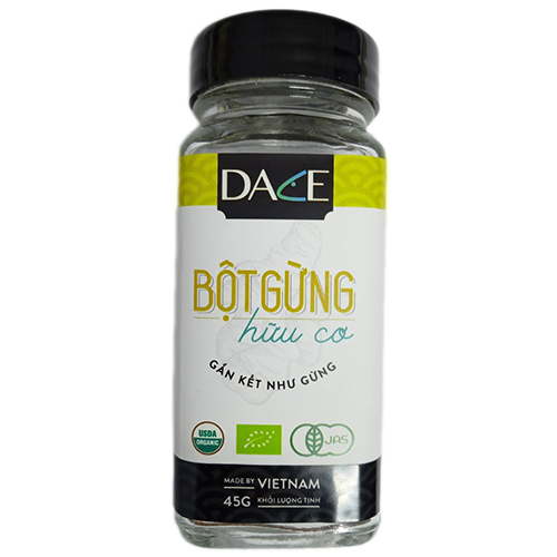 Bột gừng hữu cơ