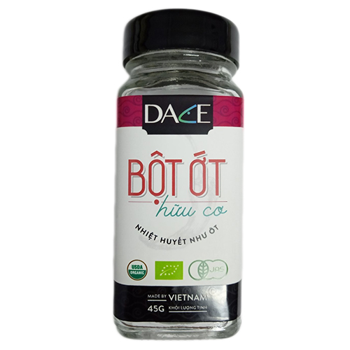 Bột ớt hữu cơ