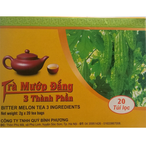 Trà mướp đắng