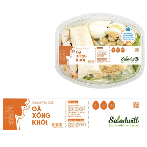 Ready To Eat- Gà xông khói mini