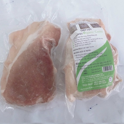 Thịt sấn mông Organic Green