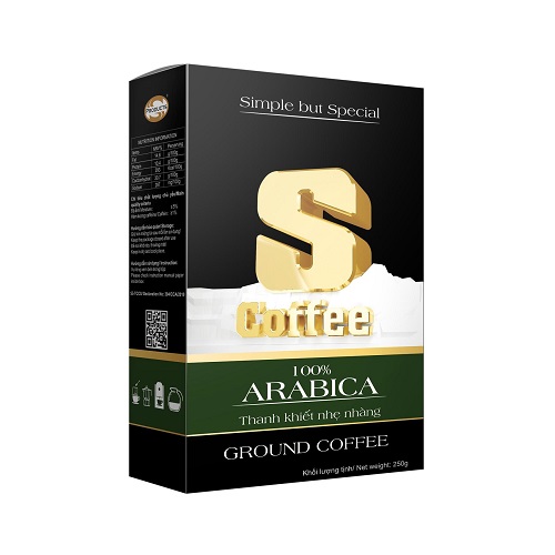 Cà phê rang xay nguyên chất 100% Arabica
