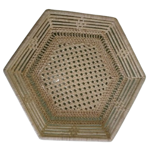 Khay lục giác mây