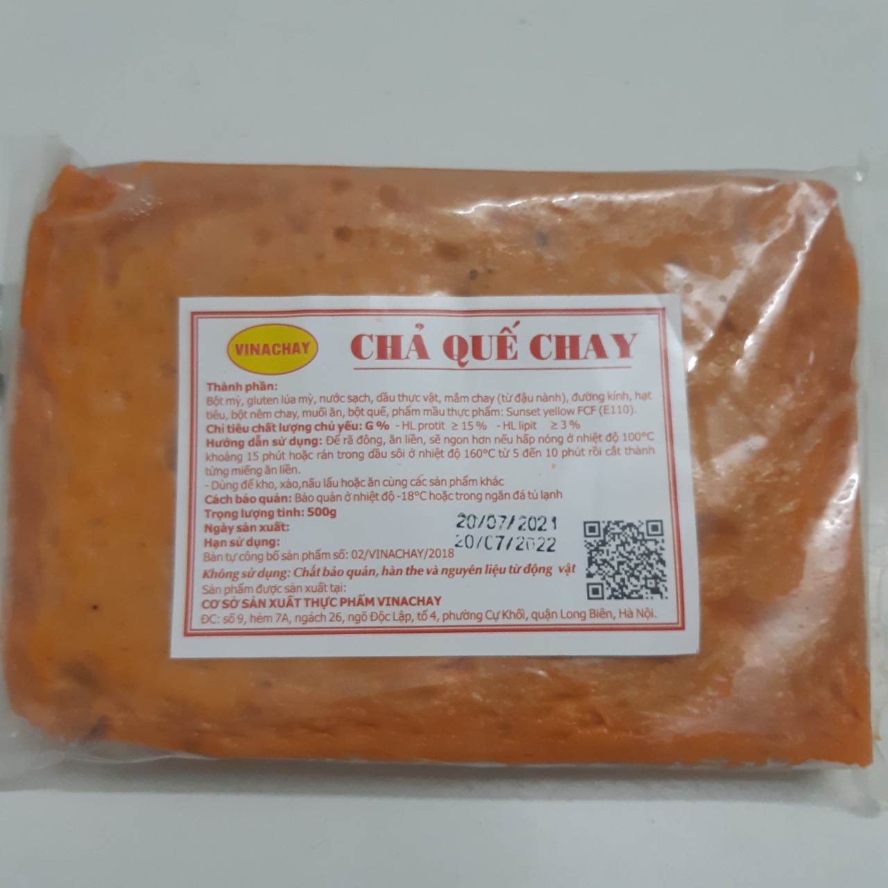 Chả quế chay (500g)