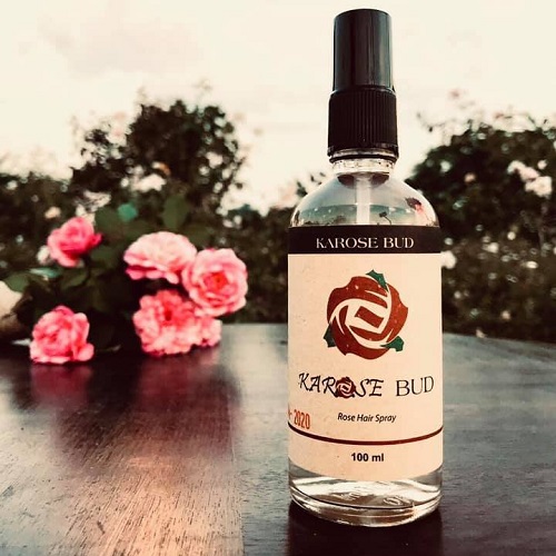 Xịt dưỡng tóc hoa hồng Karose Bud