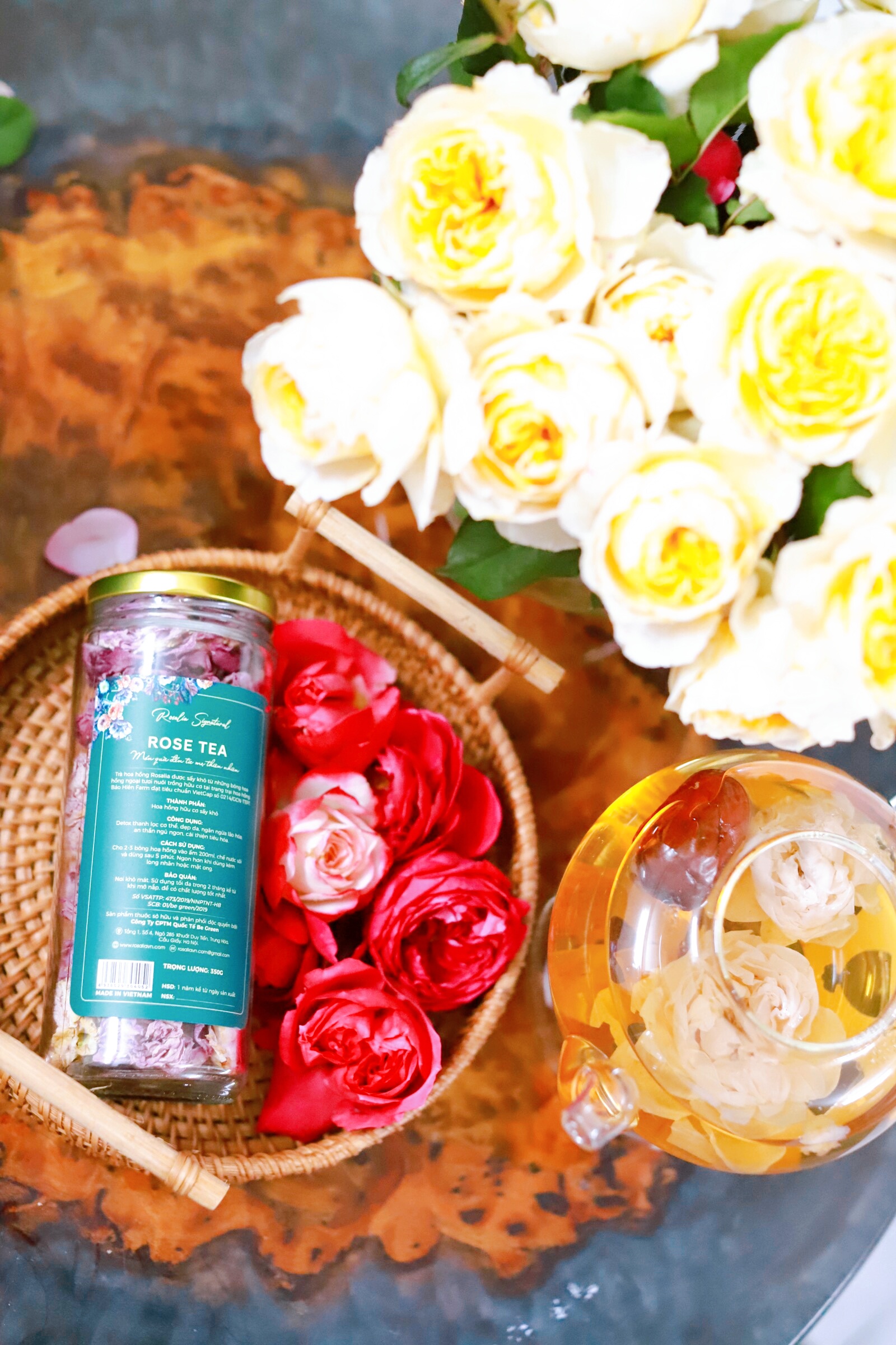 ROSE TEA