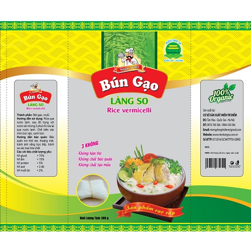 Bún gạo làng So 500g