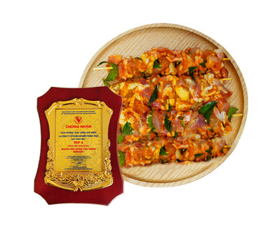 Thịt xiên Sói biển